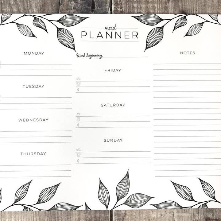 Lomond Paper Co – wholesale Planner – Meal Planner4