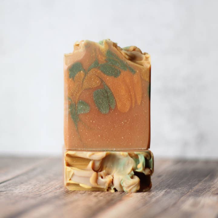 Honey Spiced Pear | Handcrafted Goat Milk Soap for wholesale by Himua Ni