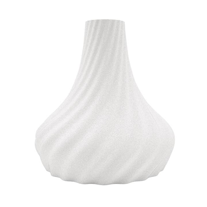 Fuzzy Skin Textued Taper Vase for faux flowers / Planter for wholesale by HOARE