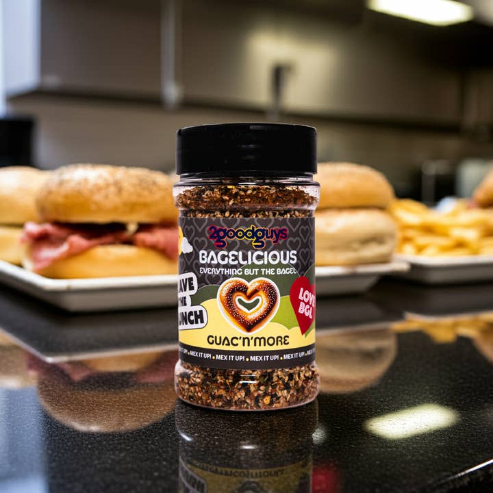 2Guys - Wholesale Dried spice mix - 2GoodGuys Bagelicious Everything But The Bagel Guac 'n' More2