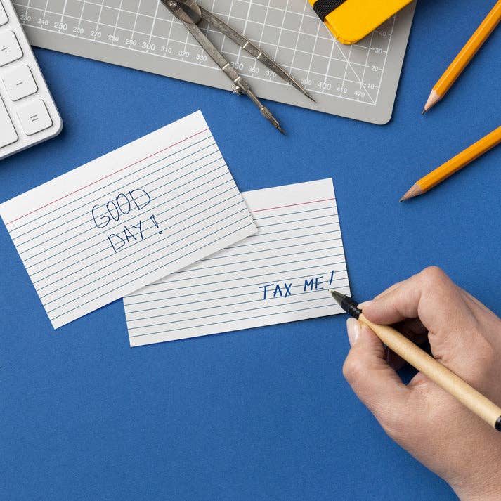 Three Leaf Products - Wholesale Notepad - Three Leaf 100 Ct. Index Cards Ruled , White (Pack of 40)4