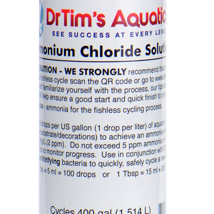 DrTim's Aquatics - Wholesale Pet Supplement - Not Cat/Dog - Ammonium Chloride Solution0