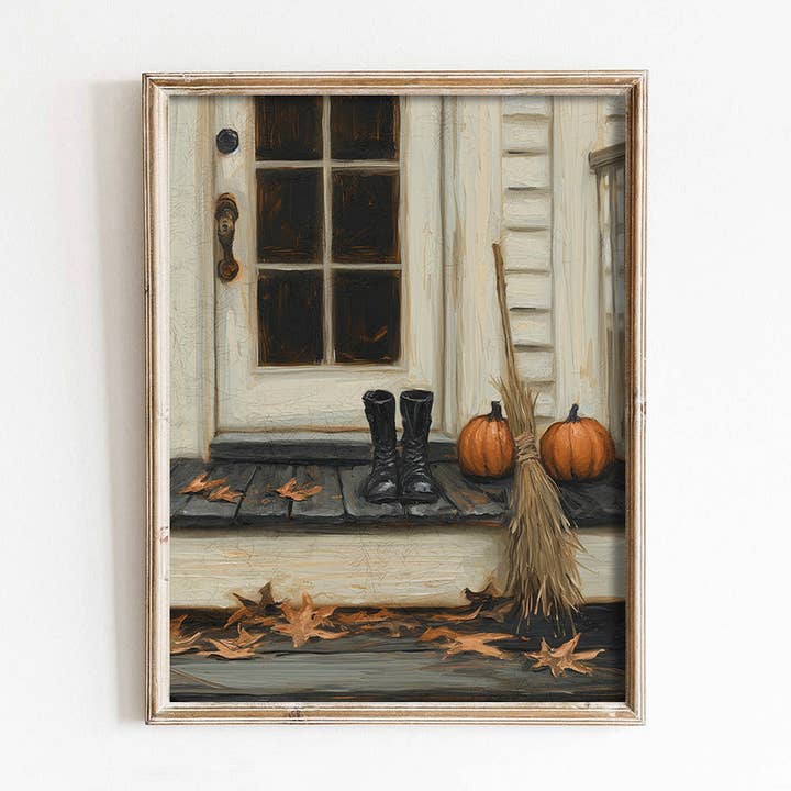 Höstens veranda konsttryck för wholesale av Paper House Print Shop