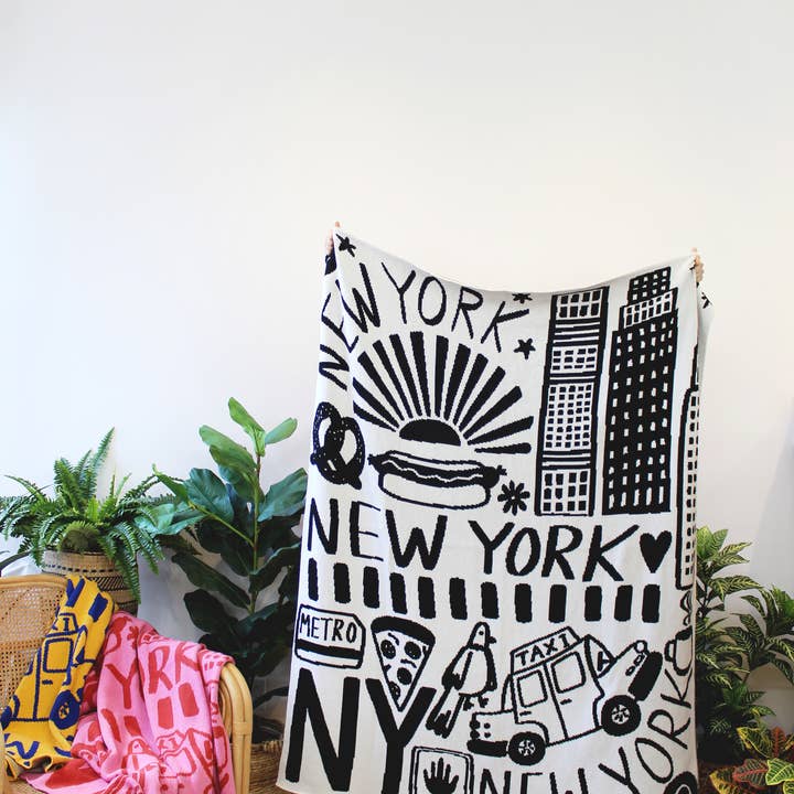 Calhoun & Co. - Wholesale Throw Blanket - New York Knit Blanket