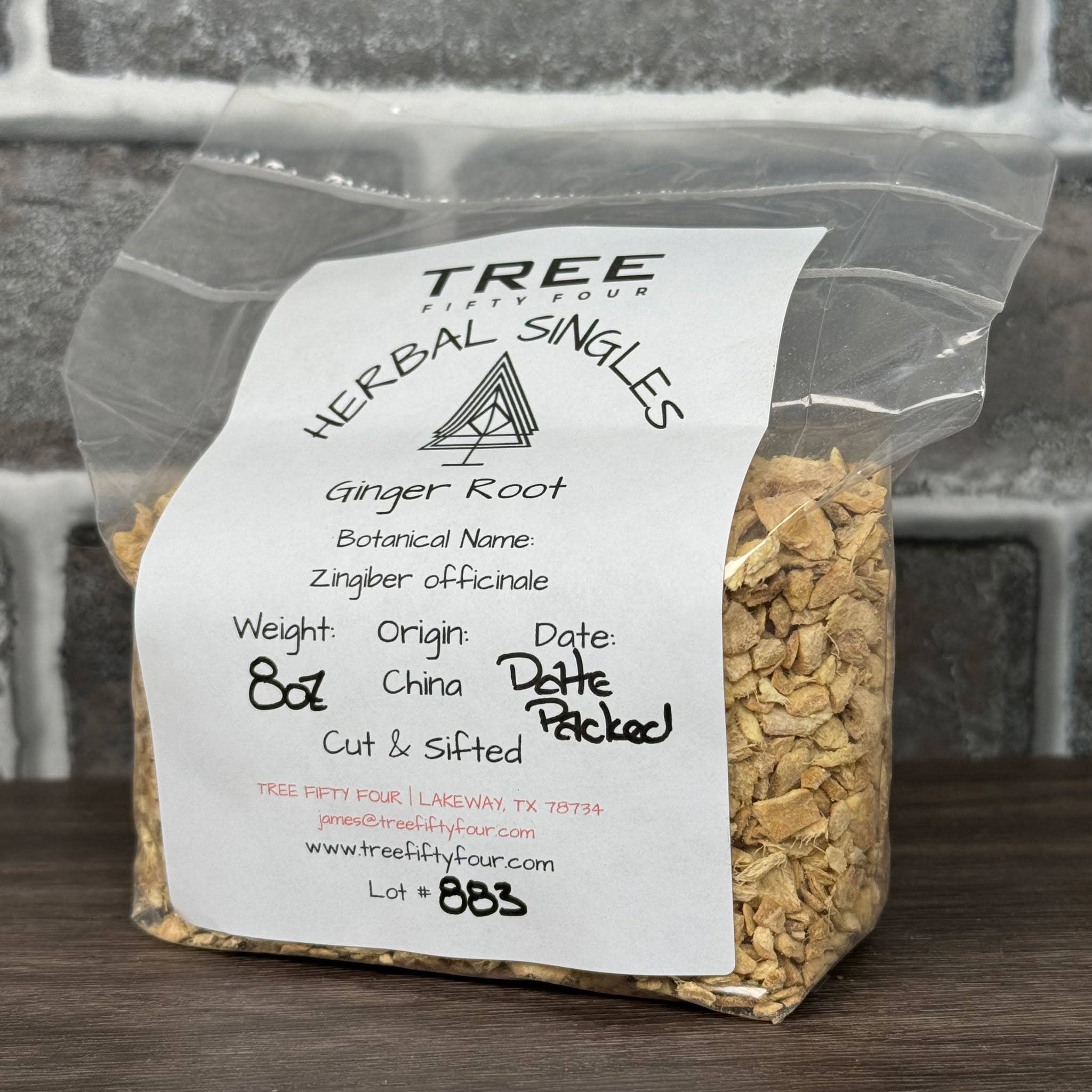 Tree Fifty Four – wholesale Herbs – Ginger Root | 2oz - 1 KG | Bulk Herbs5