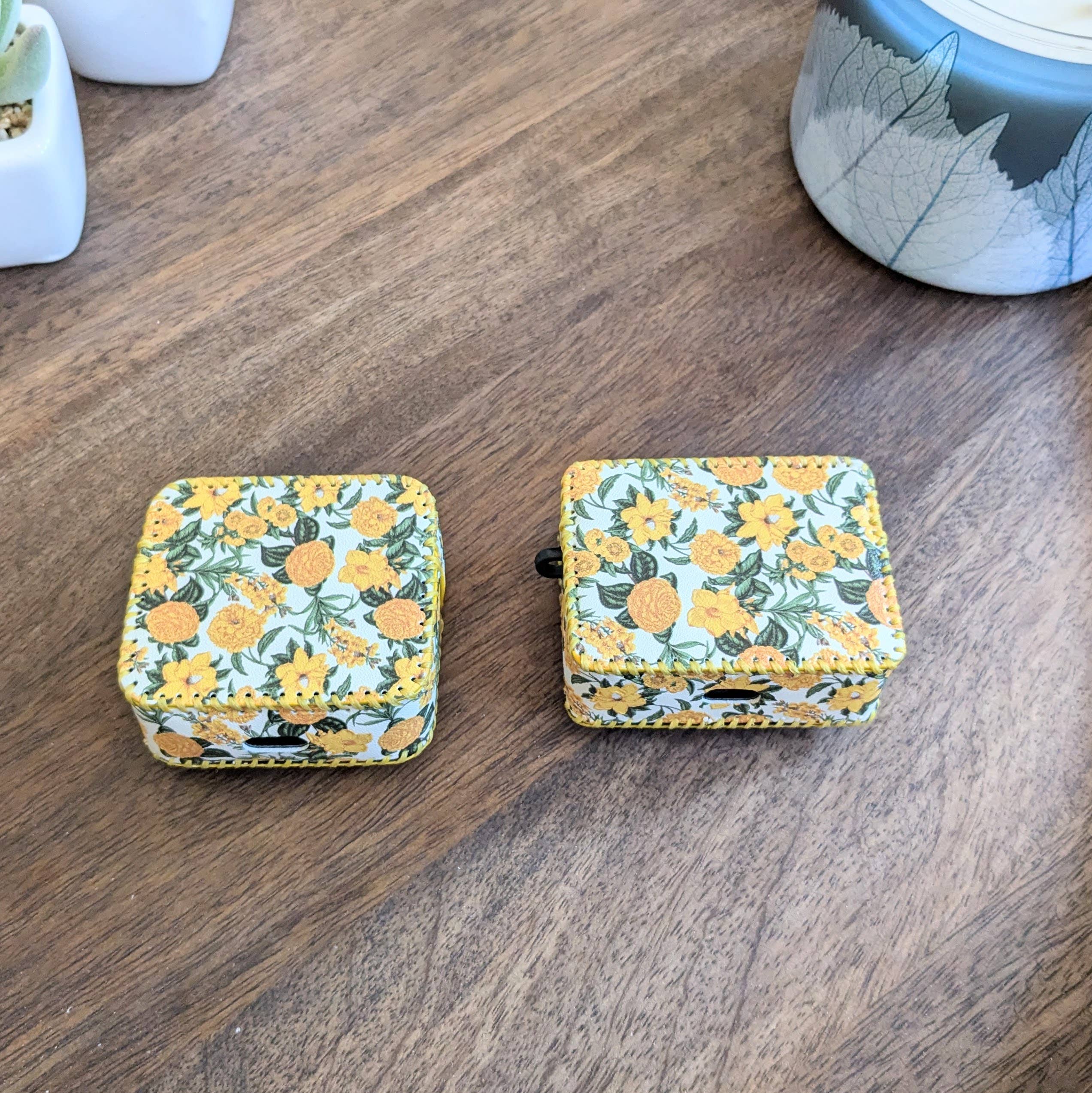 Cutepaws Phone Case - Wholesale Earphone/Headphone Case - Unisex - Cute Yellow Floral AirPods Case for Pro/Pro2 and 3rd Gen6