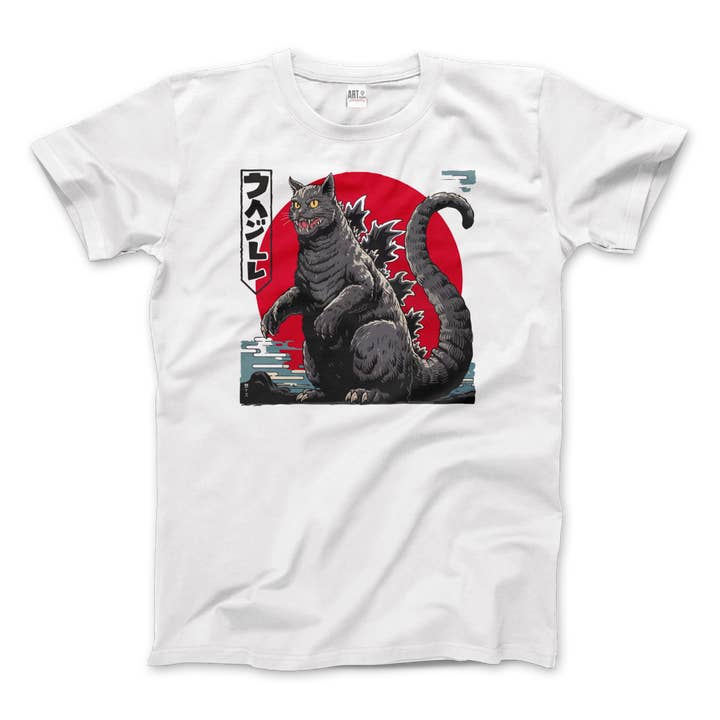 Catzilla: den ultimata t-shirten för kattälskare för wholesale av Art-O-Rama Shop