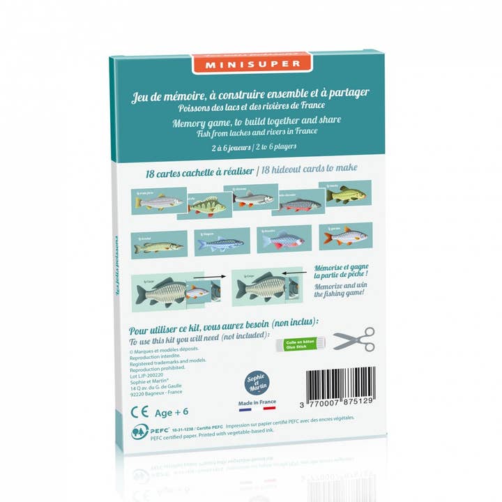 Sophie et Martin - Wholesale Card Game - THE PRETTY FISHES1