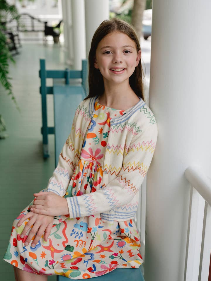 Cardigan rayé Evelyn pour la vente par Briton Court