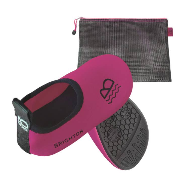 Scarpe da acqua rosa per bambini Palace Pier per la vendita all'ingrosso da parte di Brighton Water Shoes