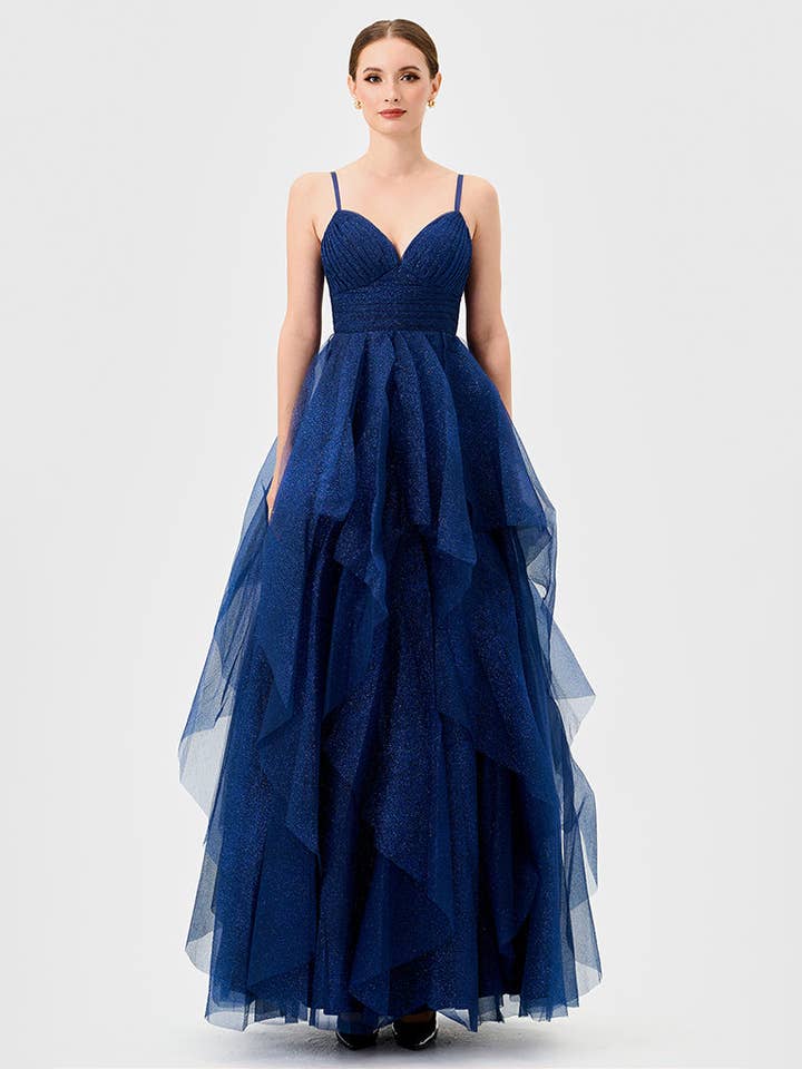 Bariano - Wholesale Gown – Women's - SOLENNE TIERED BALL GOWN B77D71L3