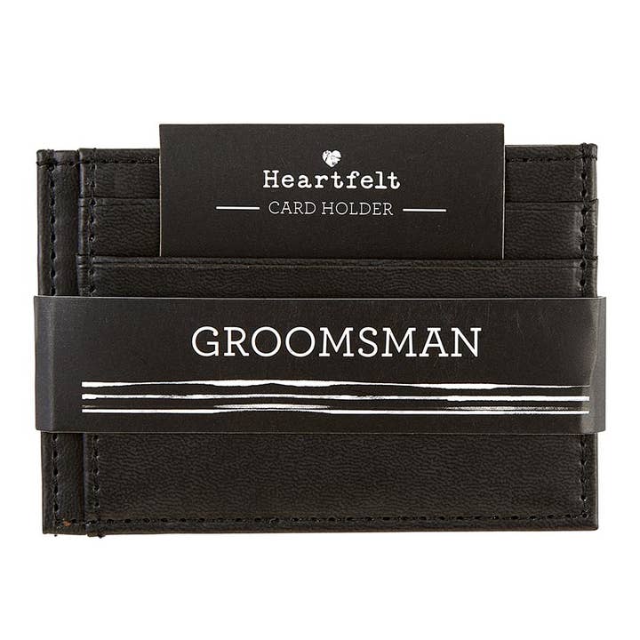 Groomsman Card Holder for wholesale by Faithworks by Creative Brands