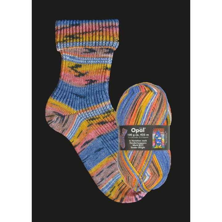 SCHULANA - Wholesale Yarn - OPAL sock yarn after Hundertwasser 4-ply12