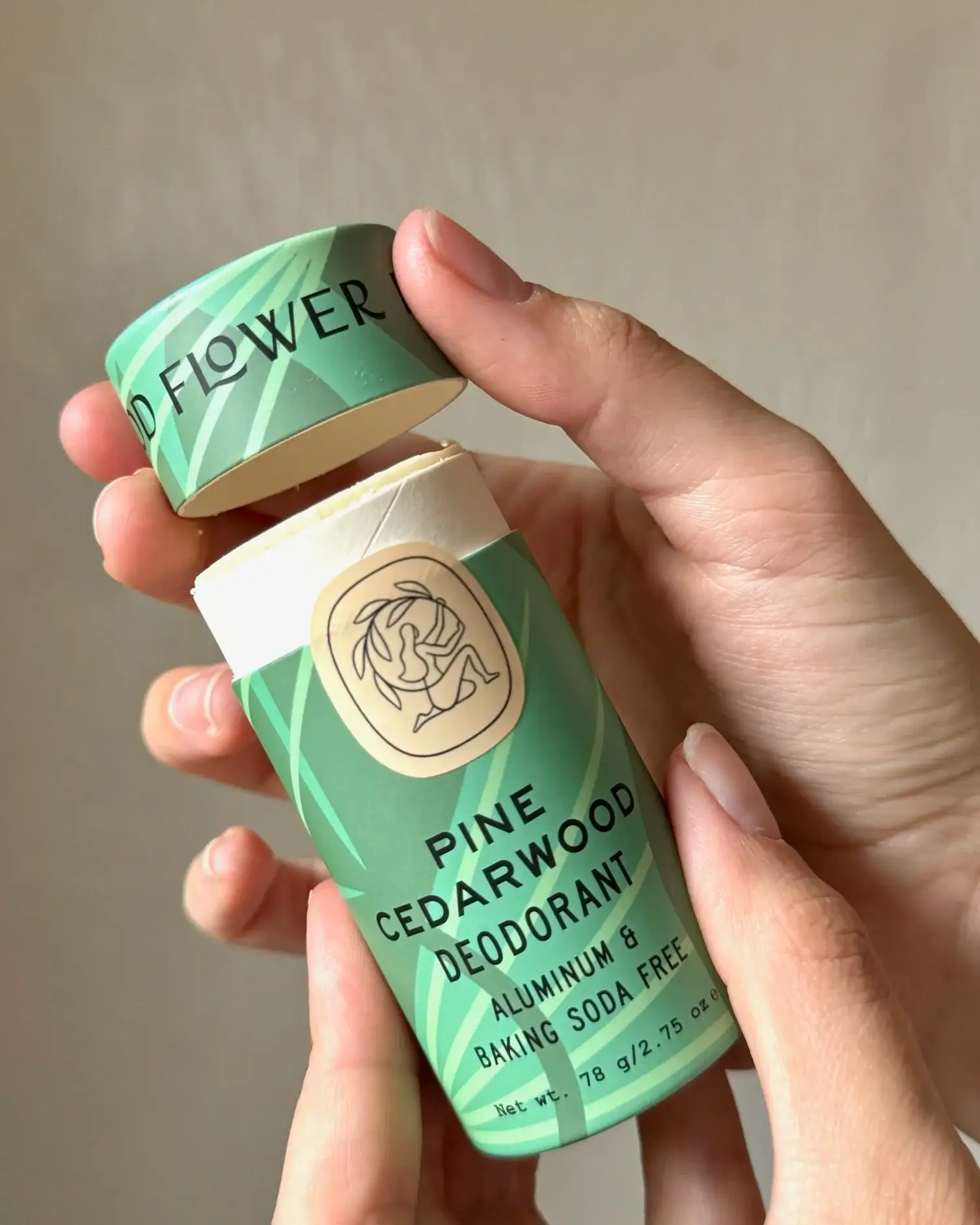 Good Flower Farm - Wholesale Deodorant - Unisex - Pine Cedarwood Deodorant / 2.75 oz Biodegradable Stick 🌲2