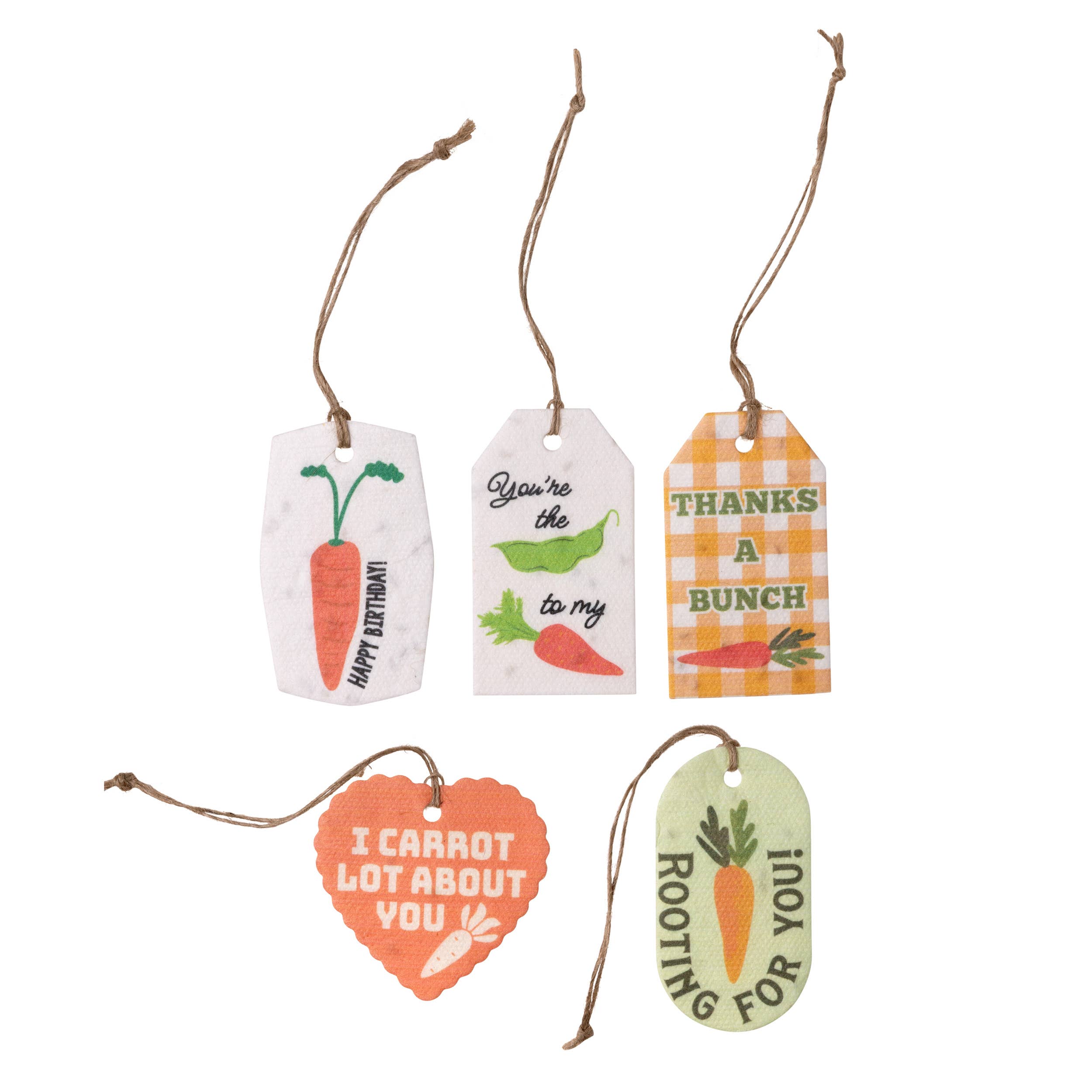 123 Farm - Wholesale Gift Tag - Plantable Seed Gift Tags - Vintage Seed Design, 5 Gift Tags11