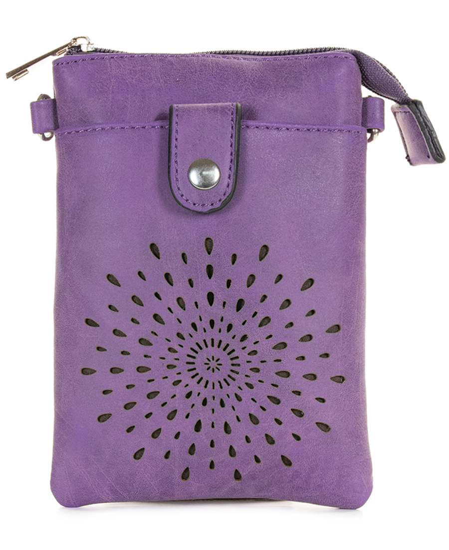 22 Tote – wholesale Crossbody bag – Women's – Laser Starburst Cell Phone Crossbody Wristlet4