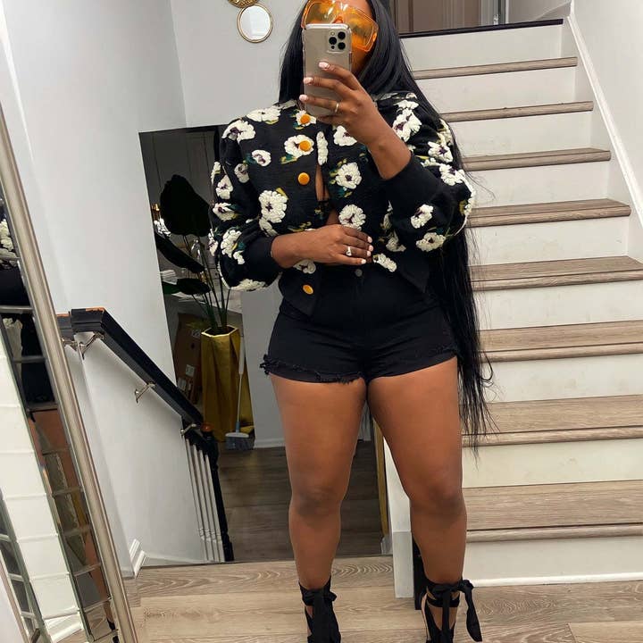 ACCITY - Wholesale Cardigan - Women's - Vintage Floral Knit Cardigan Jacket for Women_CWOCO009428