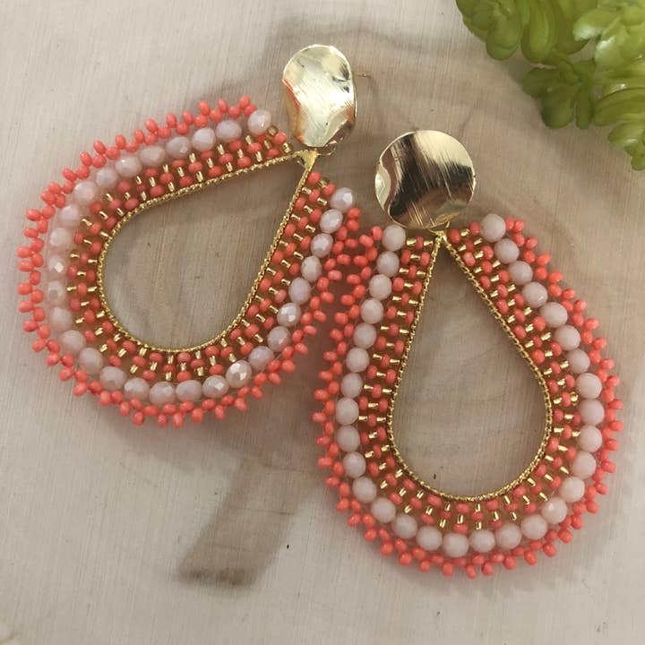 Raindrop Handmade Earrings for wholesale by Bellalu Jewelry and Accessories