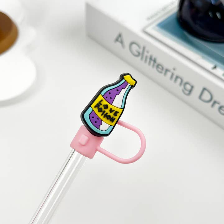 SoapElenGlen - Wholesale Drinking Straw - Cute Cartoon Straw Toppers Fun Straw Cover14