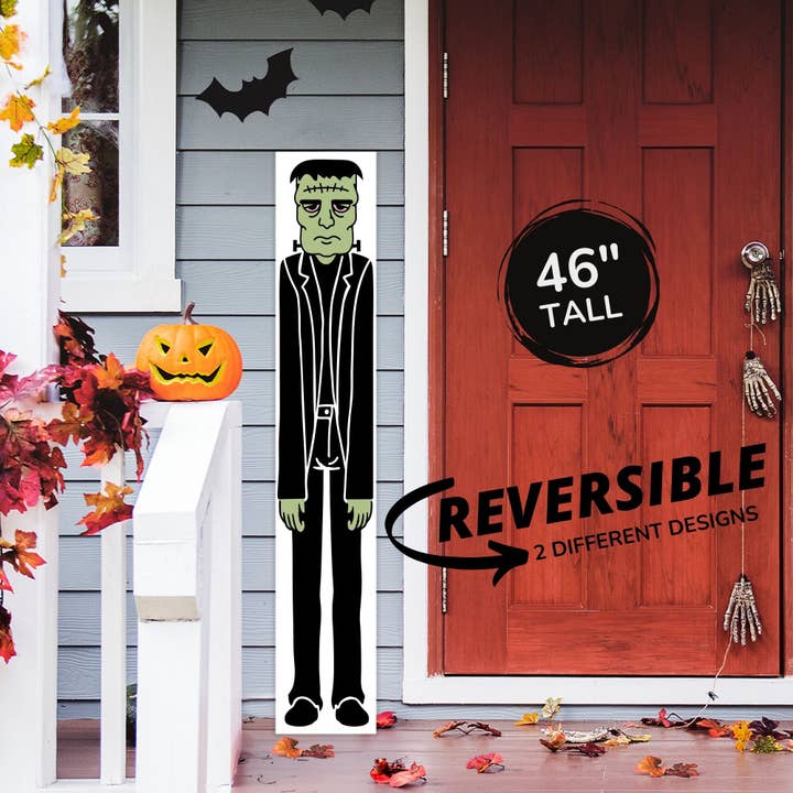Frankenstein Halloween verandaskilt for engroshandel hos 9th Letter Press