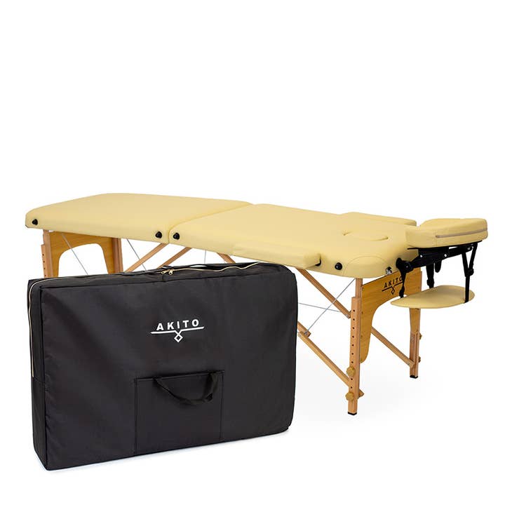 ACUS MED - Wholesale Body Massager - Massage Table Teja 60cm Folding Wooden Two-section8