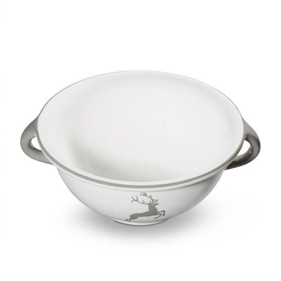 Cervo grigio, weitling (Ø 25cm) per la vendita all'ingrosso da parte di Gmundner Keramik Handels GmbH