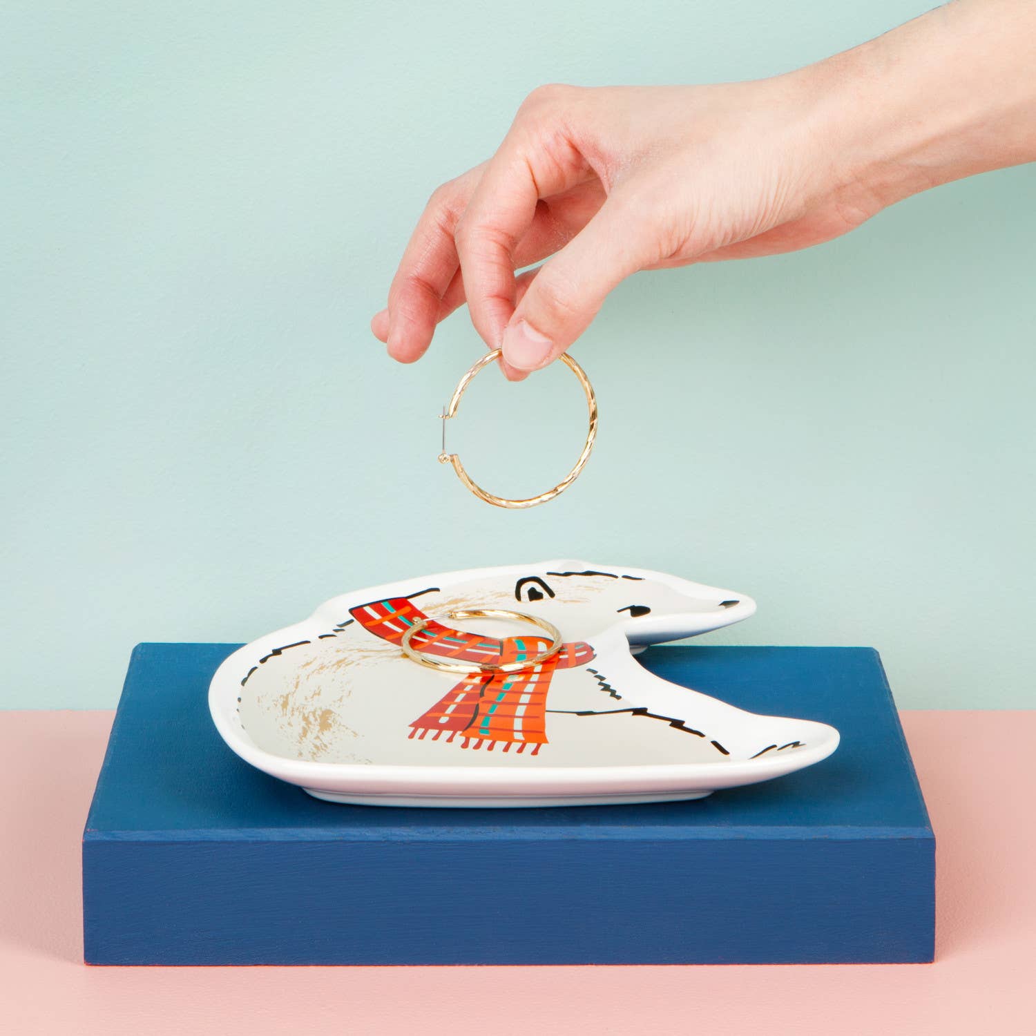 Danica Jubilee - Wholesale Decorative Plate/Dish/Bowl - Winter Wilderland Christmas Shaped Dish1