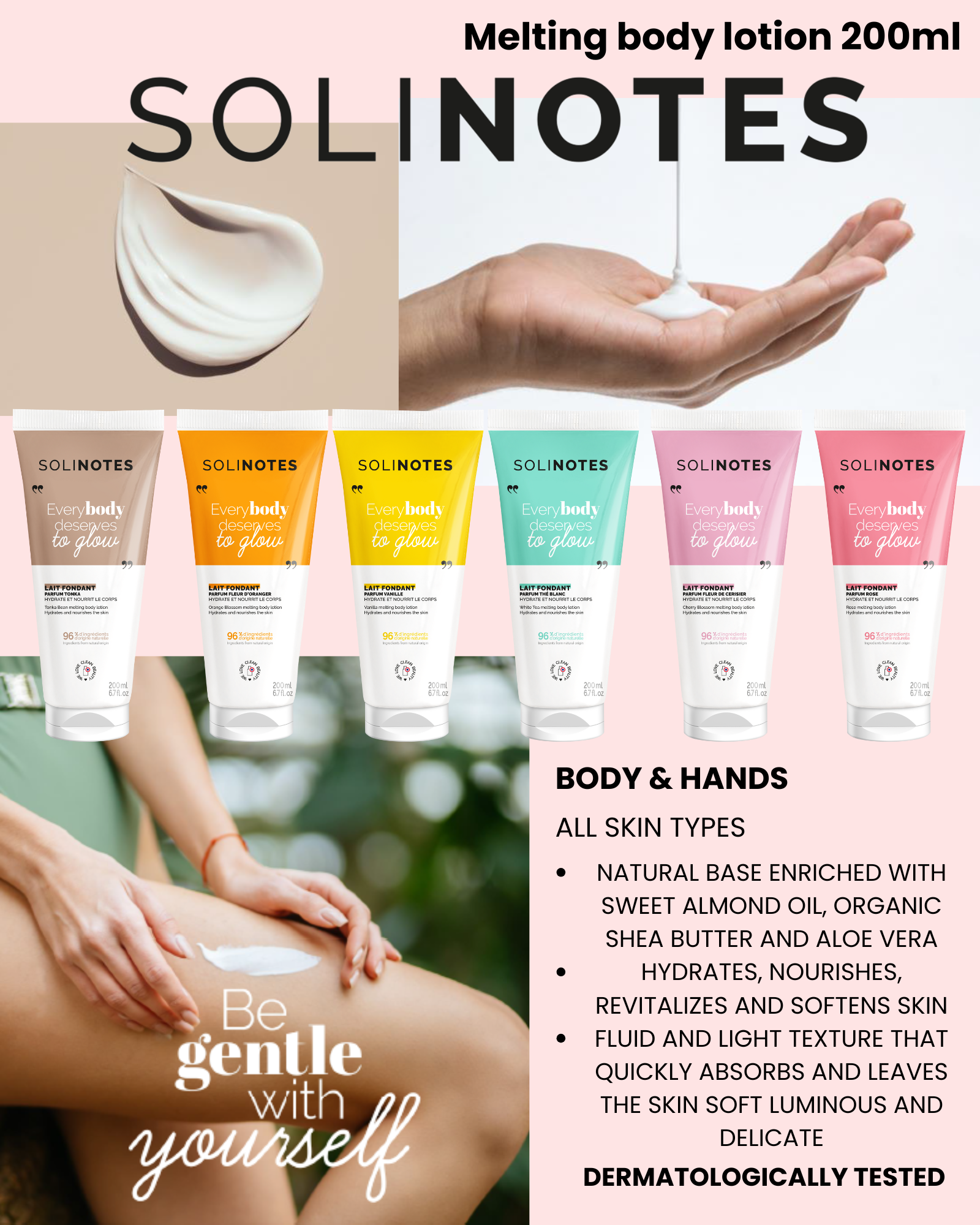 Solinotes (US Stores) - Distributed by Scents of Europe - Wholesale Body Cream/Lotion - *BUY 1 GET 1 50% OFF* Melting Body Lotion - Orange - 6.7oz4