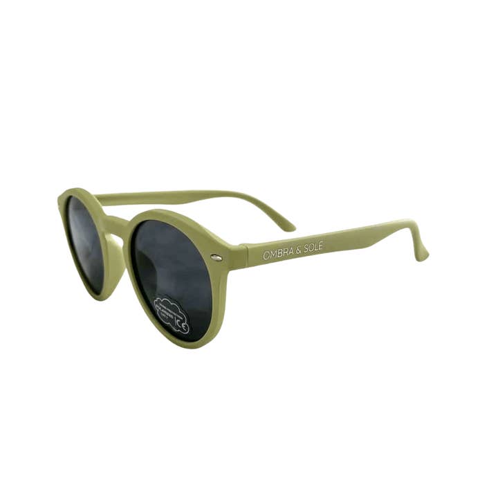 Ombra and Sole - Wholesale Sunglasses - Kids - PISTACHIO GREEN Kids Polarised Sunglasses - UV400 (3 - 8 Years)1