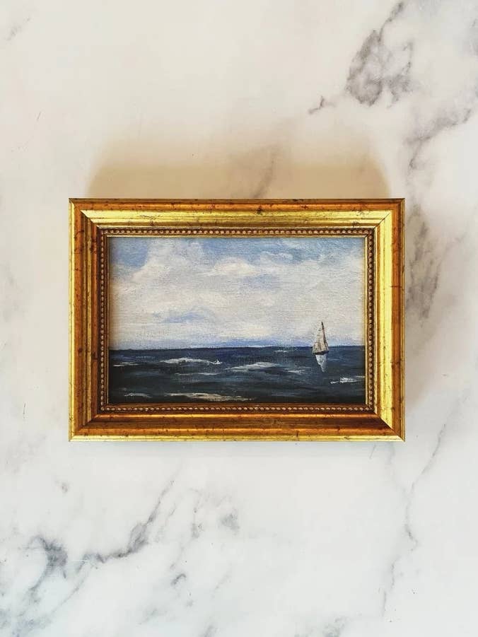 SAILBOAT NO. 6 - Art Print (unframed) for wholesale by Krista Kim Studio