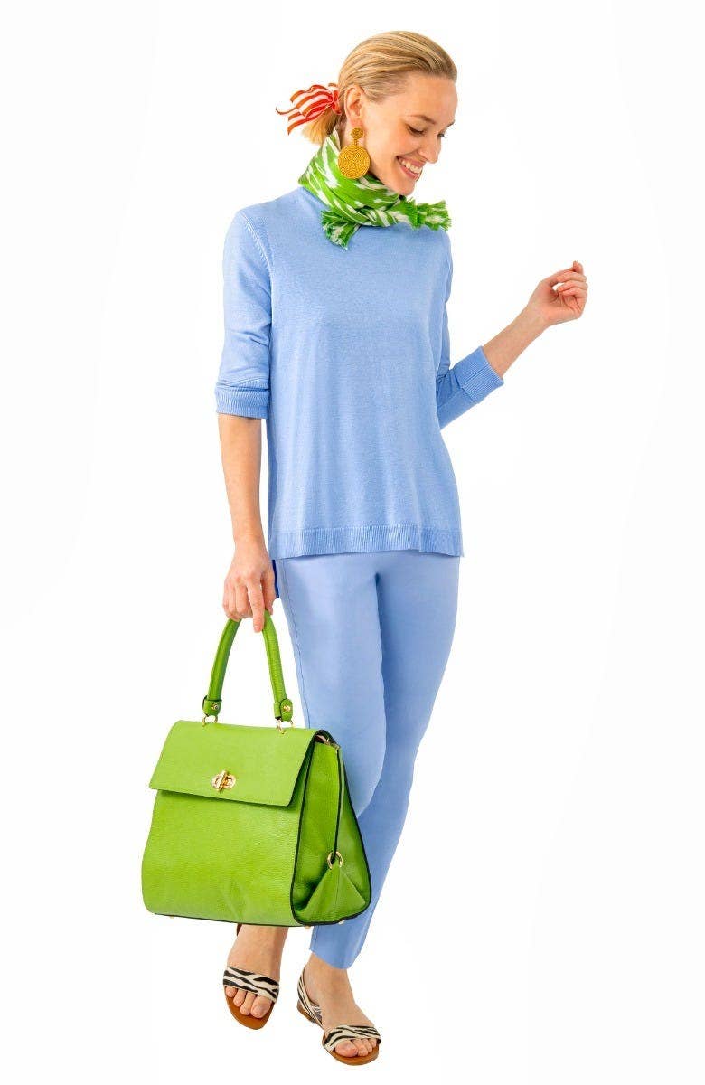 Gretchen Scott LLC - Wholesale Pants - Women's - Cotton / Spandex GripeLess Pants - Solid33