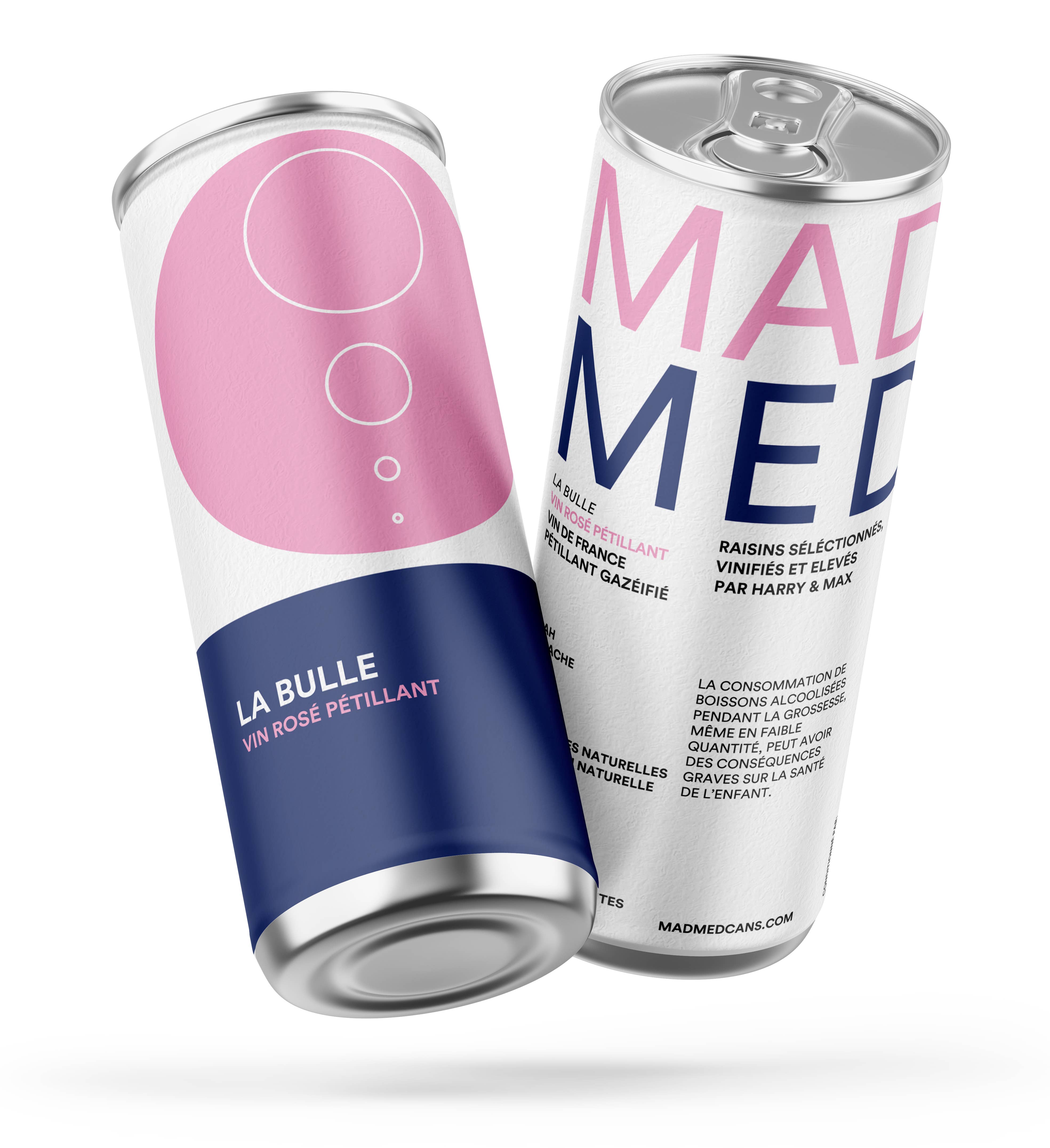 Gnarly Vines – wholesale Natural wine – Mad Med La Bulle (250ml)