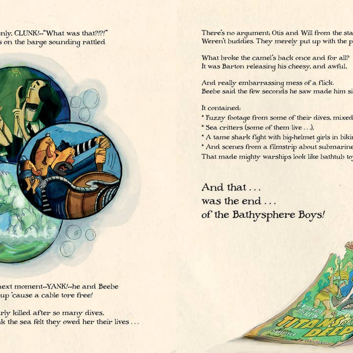 Schiffer Kids – Großhandel Buch – Kinder – Die Bathysphere-Jungs: Das tiefentrotzende Tauchen der Herren