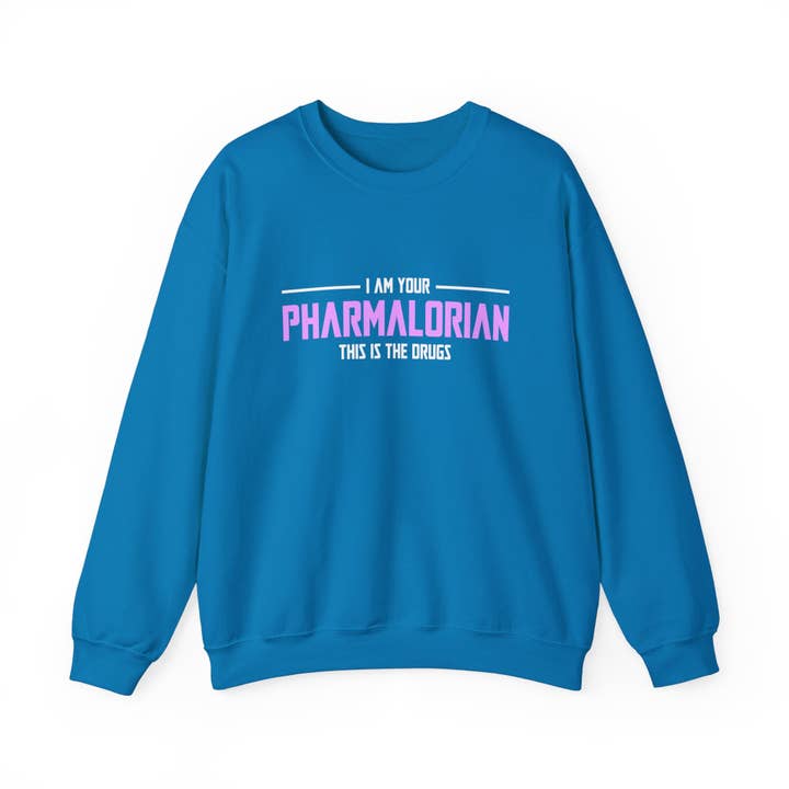 Jeg er din Pharmalorian unisex sweatshirt for engroshandel hos RC'nSONS