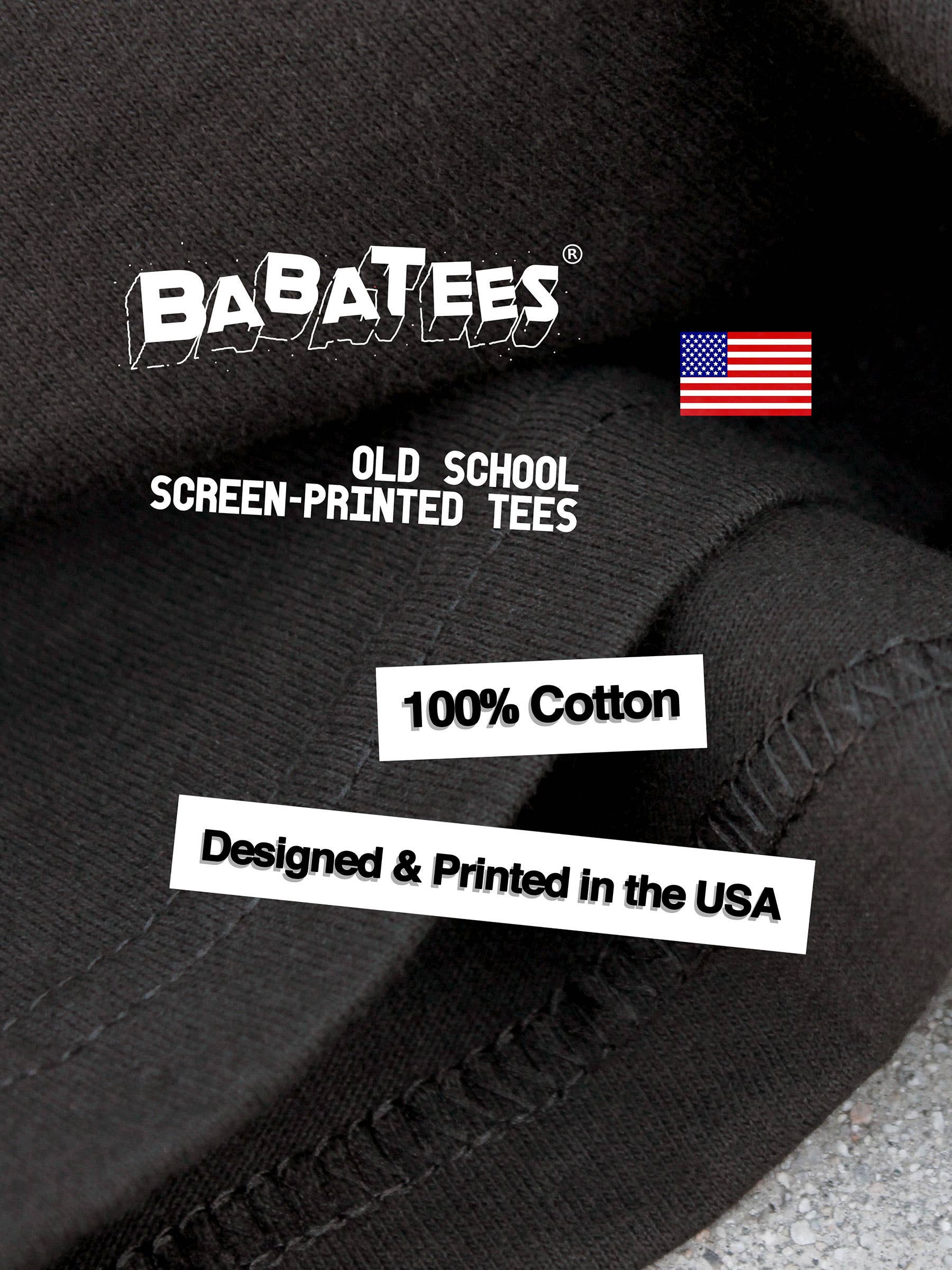 BabaTees - Wholesale Screen Printed T-Shirt - Unisex - Mutts Tshirt for Men & Women 80s Heavy Metal Style1