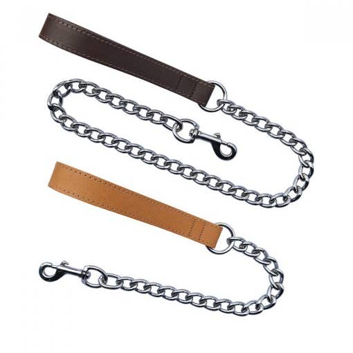 Tailored Pet Ltd - Wholesale Pet Leash - Dog - Leather Chain LeadEx Heavy