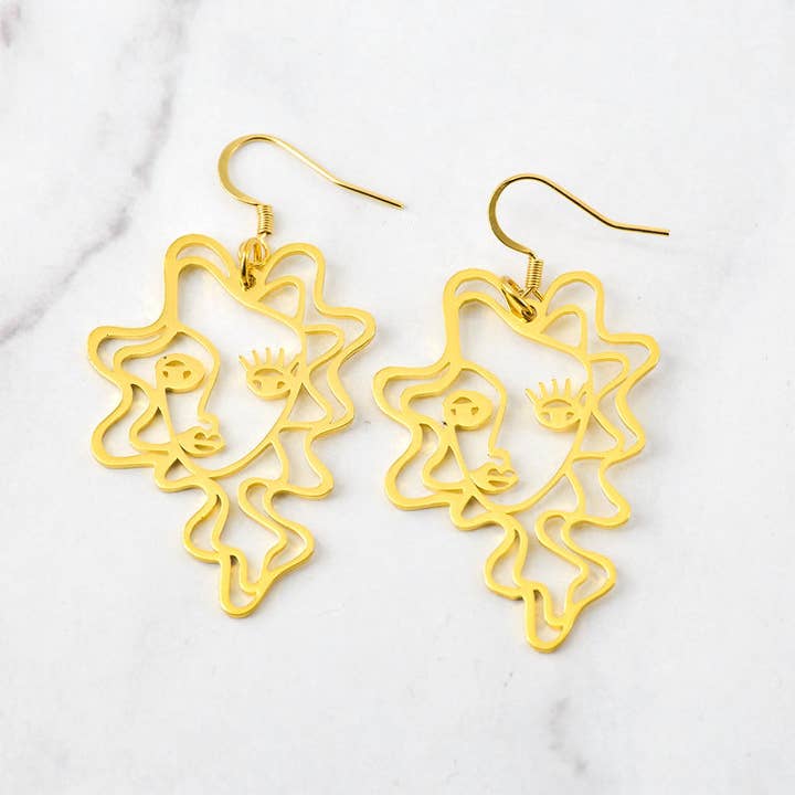 Angiie - Wholesale Dangle Earrings - Viso earrings1