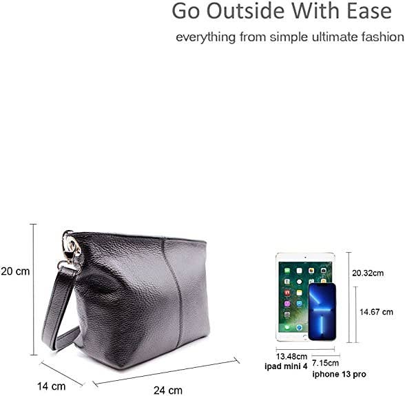 Ellas Trading – wholesale Shoulder bag – women's – Genuine Italian Leather Shoulder Messenger Bag6