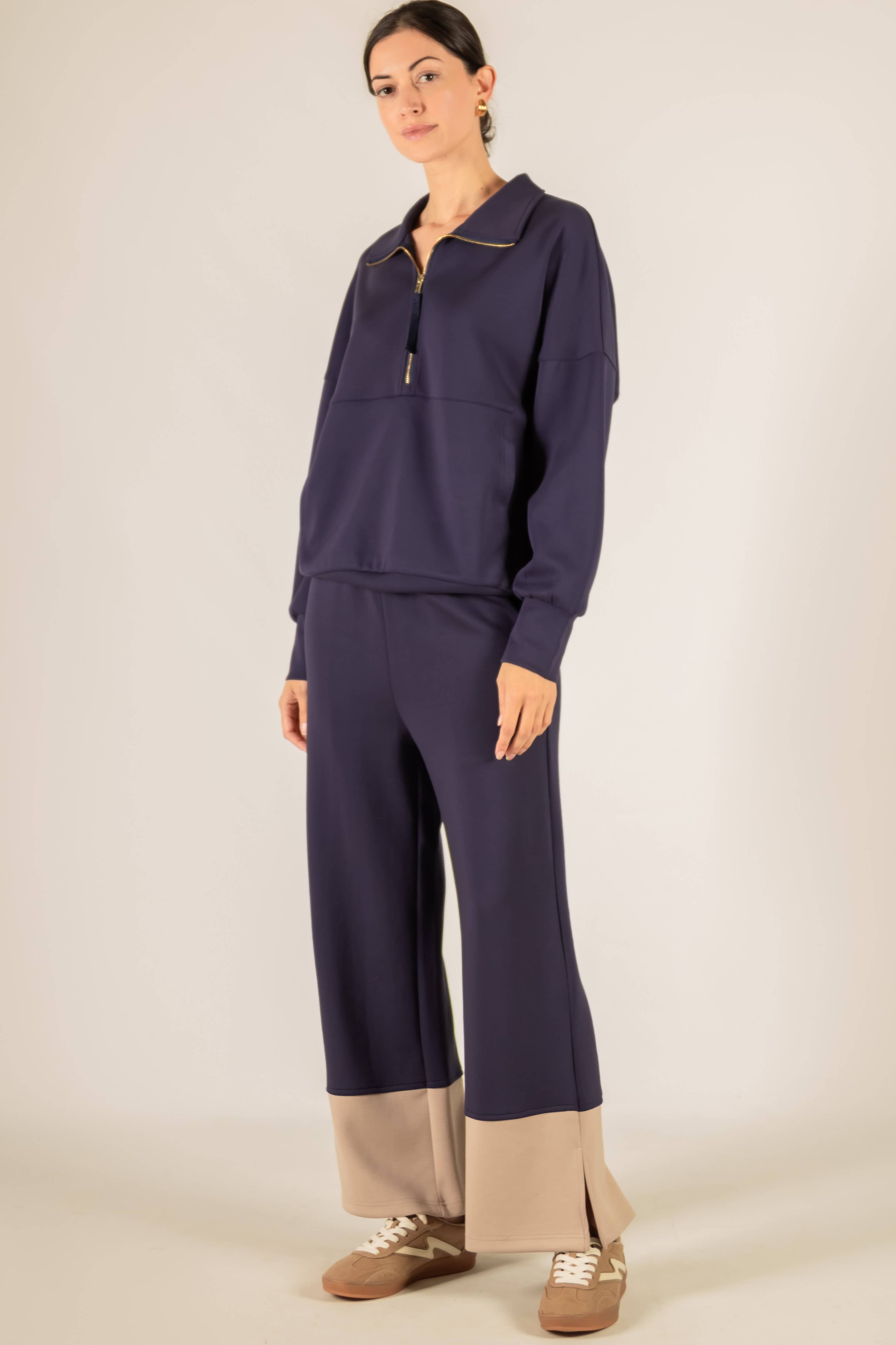 P. CILL - Vente Sweat-shirt – femme - Pull zippé P. CILL Butter en modal35