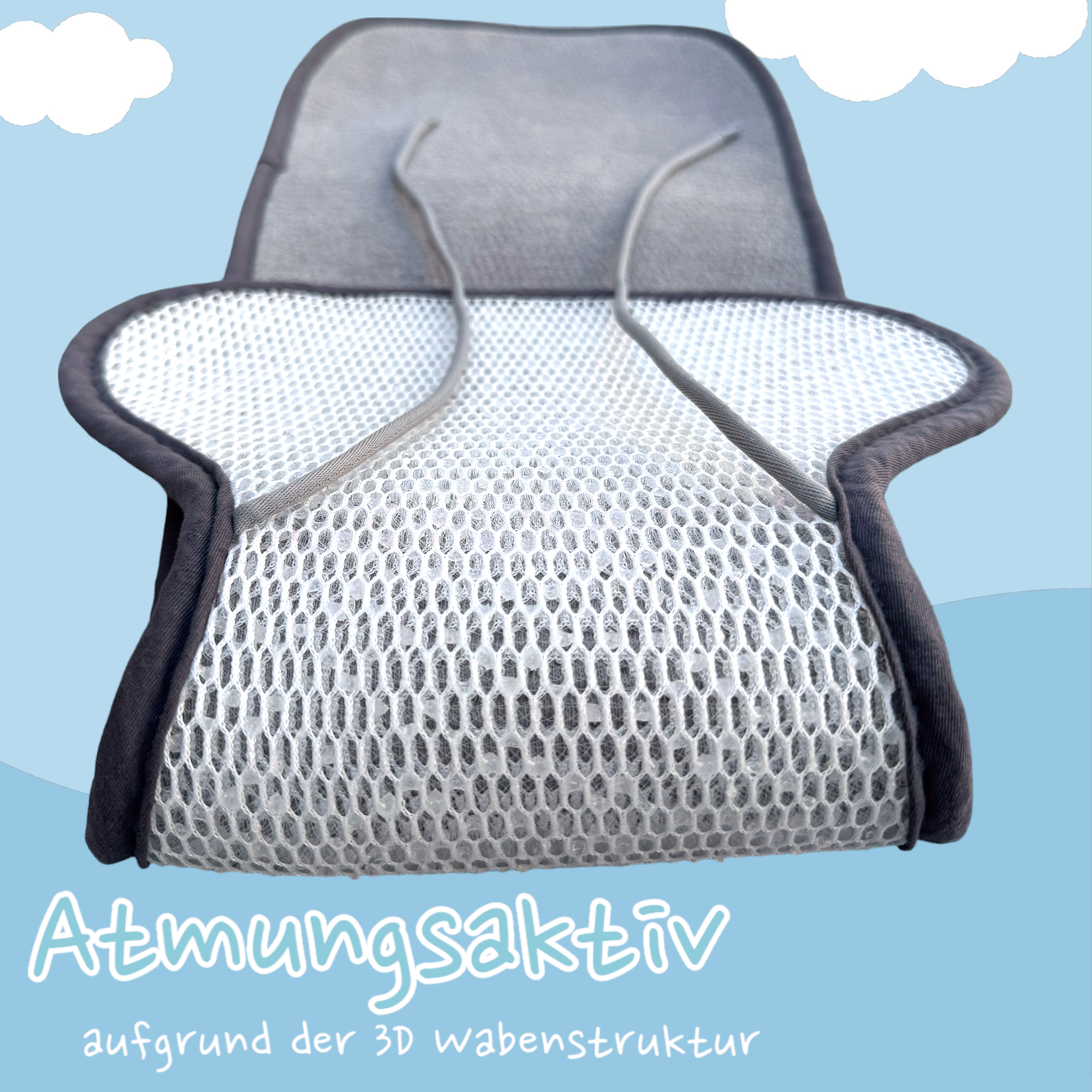 HECKBO - Vente Housse de siège auto – enfant et bébé - Housse de siège auto groupe 2/3 gris4