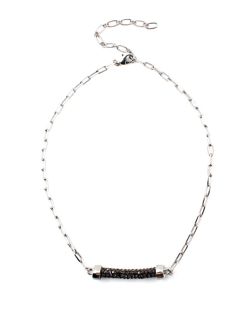 Meghan Browne Style - Wholesale Link & Chain Necklace - ASTER SILVER 0