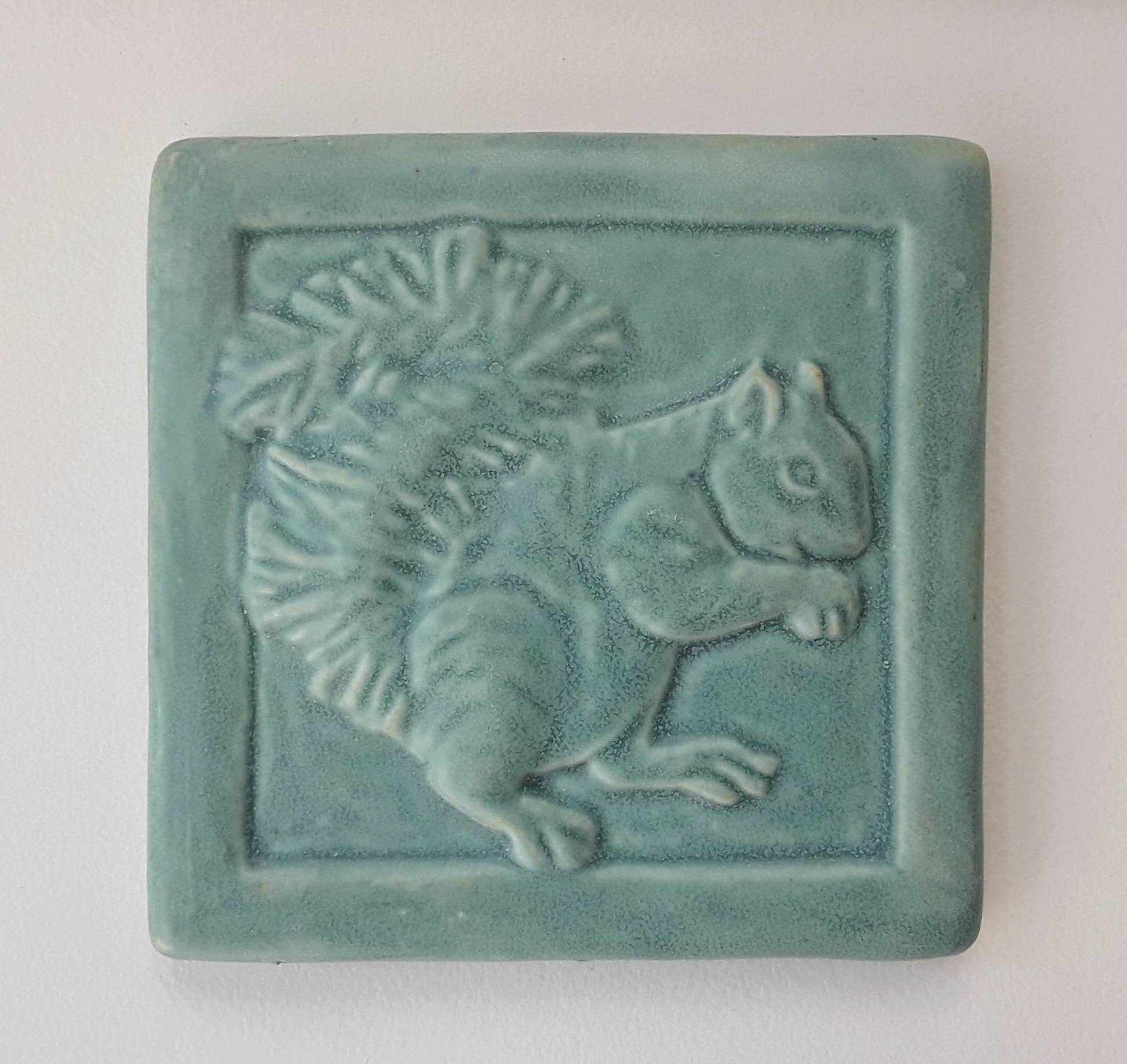 Whistling Frog Tile Inc. - Wholesale Wall Tile - Fred the Squirrel Art Tile 4x4"1