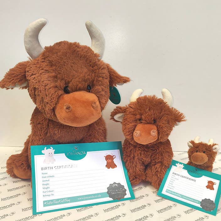 Jomanda Soft Toys & Accessories - Wholesale Stuffed/Plush Toy - Kids & Baby - Birth Certificate for your Jomanda Soft Plush Toys