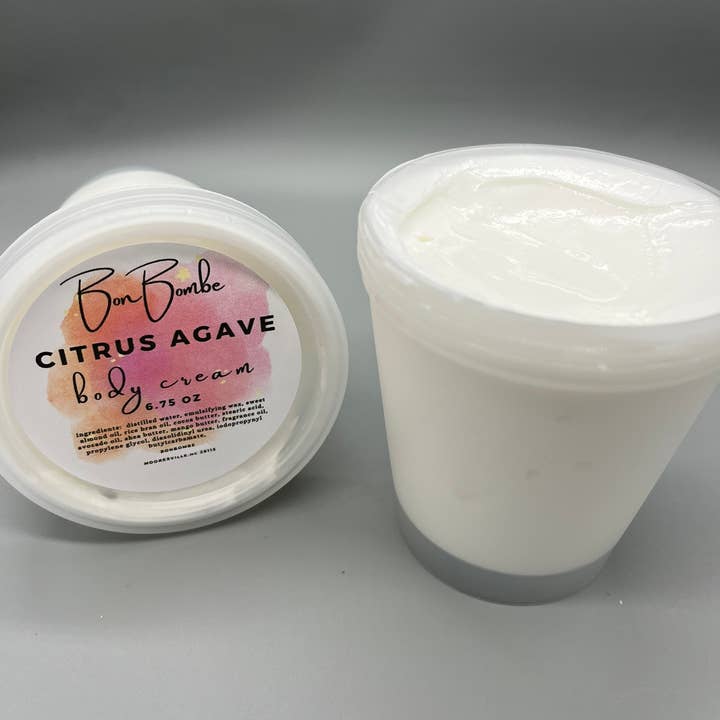 Body Cream (Emulsified Body Butter) for wholesale by BonBombe Bath