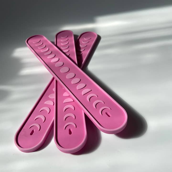 AlphaGrayArt - Wholesale Incense Holder - Jesmonite Moon Phase Incense Holder