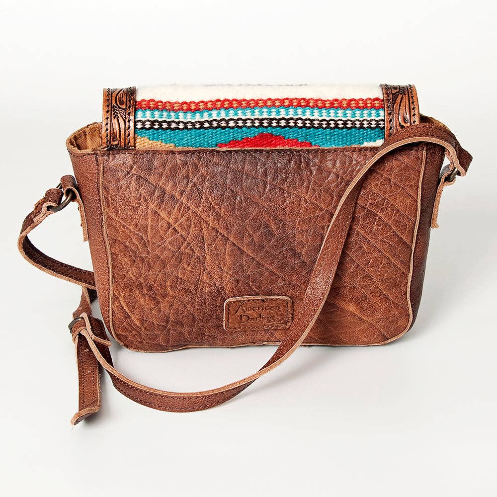 LS Western - Vente Sac à bandoulière – femme - Sac bandoulière en cuir véritable western pour femme LC-ADBG8246