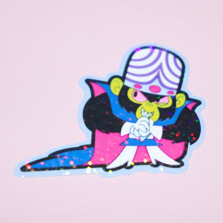 Nostalgic Cartoon Sticker - Mojo Jojo Power Puff Girl for wholesale by Espyz Studio