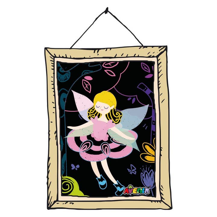 DAM - Wholesale Art Set - Kids & Baby - Avenir - Scratch Art Junior MY FAIRY FRIENDS