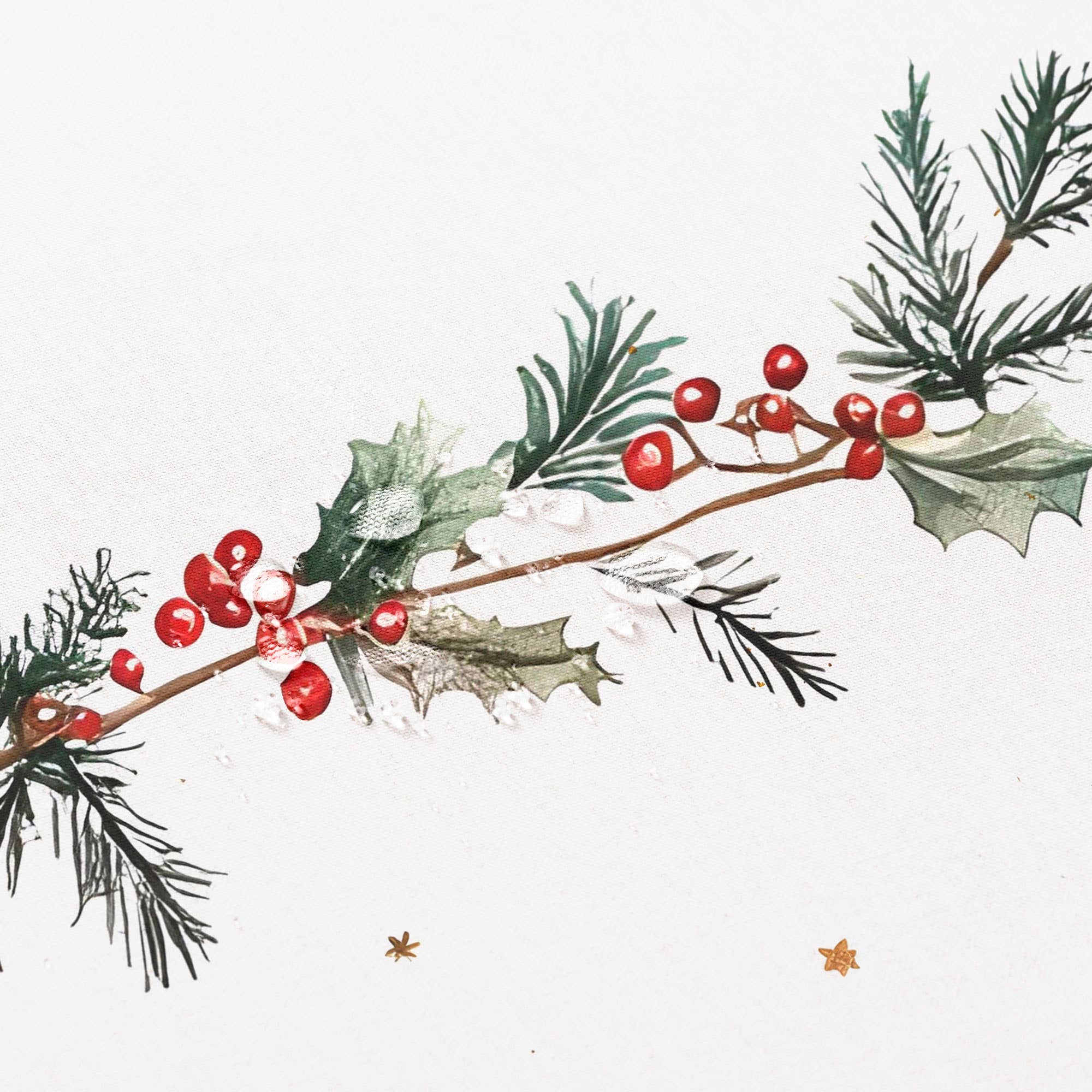 GAMUSI - Vente Nappes - Nappe de Noël anti-taches en coton doux imperméable WINSET1