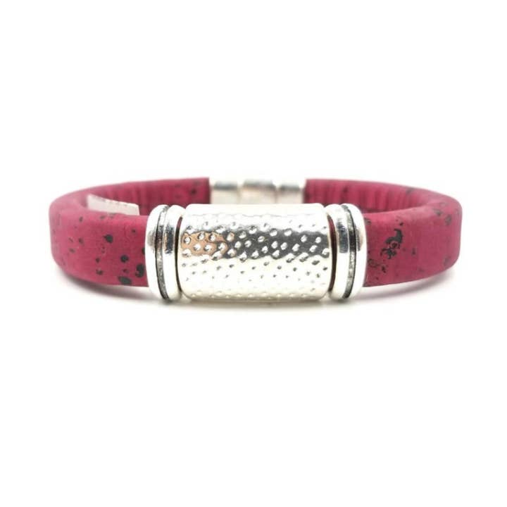 Vælg din farve: Cork Flinestone armbånd for engroshandel hos Gem Lounge Jewelry